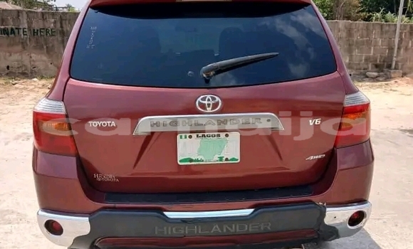 Acheter Occasion Voiture Toyota Highlander Rouge à Abuja, État de Lagos Acheter Occasion Voiture Toyota Highlander Rouge à Abuja, État de Lagos