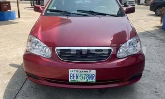 Acheter Occasion Voiture Toyota Corolla Rouge à Lagos, État de Lagos