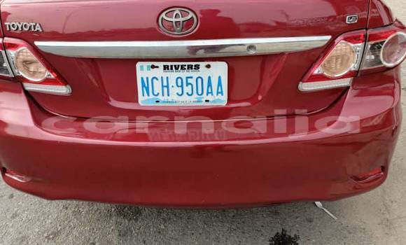Acheter Occasion Voiture Toyota Corolla Rouge à Abuja, État de Lagos Acheter Occasion Voiture Toyota Corolla Rouge à Abuja, État de Lagos