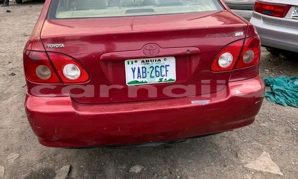 Acheter Occasion Voiture Toyota Corolla Rouge à Abuja, État de Lagos