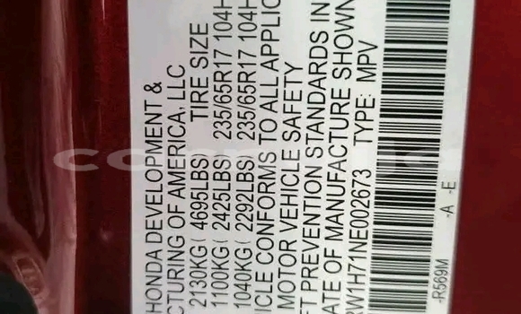 Acheter Occasion Voiture Honda CR–V Rouge à Abuja, État de Lagos Acheter Occasion Voiture Honda CR–V Rouge à Abuja, État de Lagos