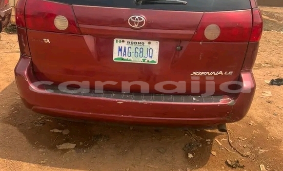Buy Used Toyota Sienna Red Car in Abuja in Lagos State Buy Used Toyota Sienna Red Car in Abuja in Lagos State