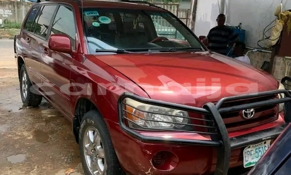 Buy Used Toyota Highlander Red Car in Abuja in Lagos State Buy Used Toyota Highlander Red Car in Abuja in Lagos State