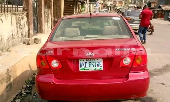 Buy Used Toyota Corolla Red Car in Abuja in Lagos State Buy Used Toyota Corolla Red Car in Abuja in Lagos State