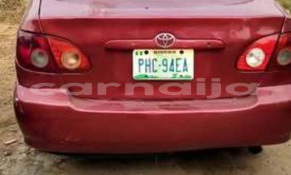 Buy Used Toyota Corolla Red Car in Lagos in Lagos State Buy Used Toyota Corolla Red Car in Lagos in Lagos State