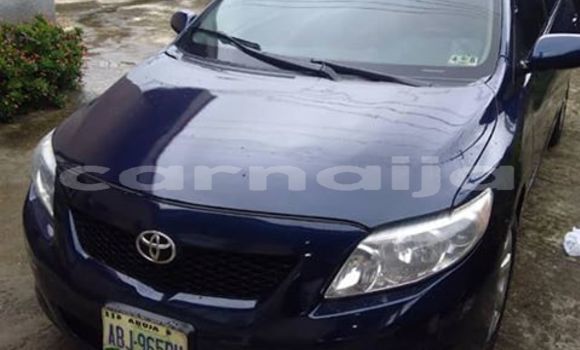 Buy Used Toyota Corolla Blue Car in Abuja in Lagos State