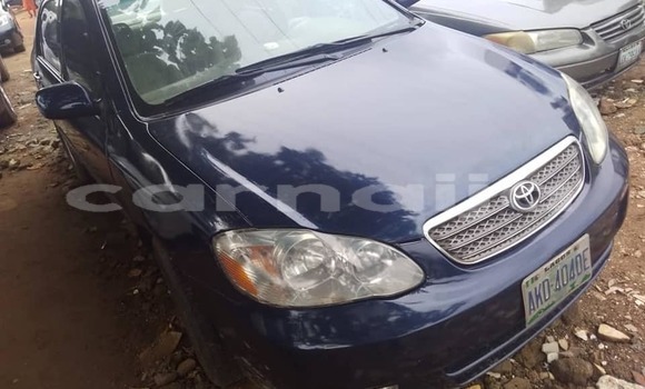 Buy Used Toyota Corolla Blue Car in Abuja in Lagos State