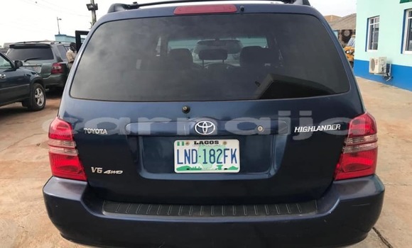 Acheter Occasion Voiture Toyota Highlander Bleu à Lagos, État de Lagos Acheter Occasion Voiture Toyota Highlander Bleu à Lagos, État de Lagos