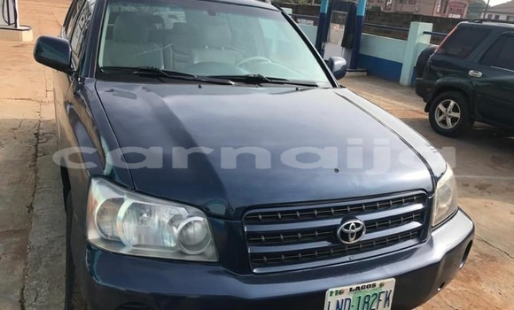 Acheter Occasion Voiture Toyota Highlander Bleu à Lagos, État de Lagos Acheter Occasion Voiture Toyota Highlander Bleu à Lagos, État de Lagos