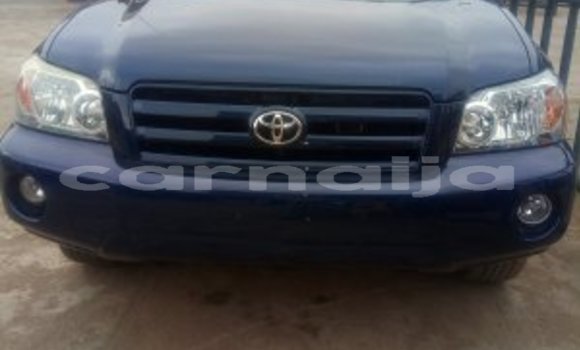 Acheter Import Voiture Toyota Highlander Bleu à Lagos, État de Lagos Acheter Import Voiture Toyota Highlander Bleu à Lagos, État de Lagos