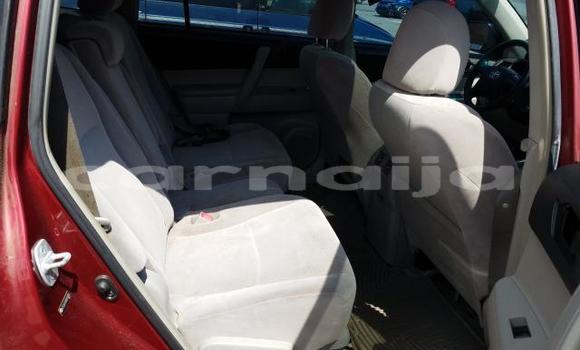 Acheter Neuf Voiture Toyota Highlander Rouge à Ikeja, État de Lagos Acheter Neuf Voiture Toyota Highlander Rouge à Ikeja, État de Lagos
