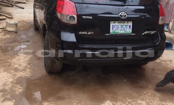 Acheter Occasion Voiture Toyota Matrix Noir à Aba, État d'Abia Acheter Occasion Voiture Toyota Matrix Noir à Aba, État d'Abia