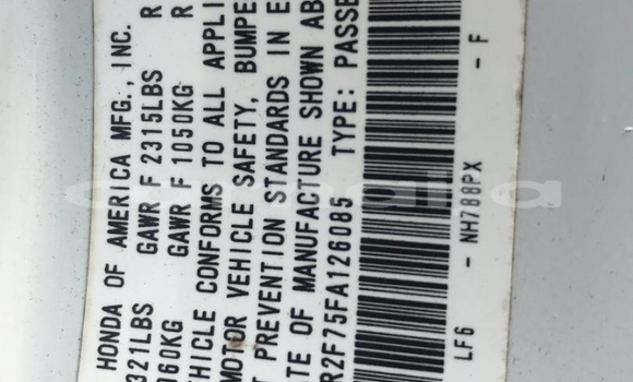 Acheter Occasion Voiture Honda Accord Blanc à Surulere, État de Lagos Acheter Occasion Voiture Honda Accord Blanc à Surulere, État de Lagos