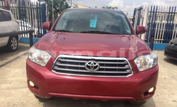 Buy New Toyota Highlander Red Car in Ikeja in Lagos State