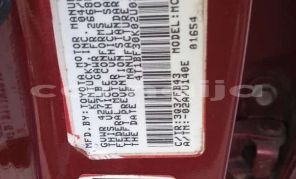 Acheter Occasion Voiture Toyota Camry Rouge à Lagos, État de Lagos Acheter Occasion Voiture Toyota Camry Rouge à Lagos, État de Lagos