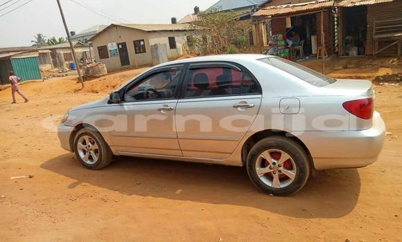 Buy Used Toyota Corolla Silver Car in Lagos in Lagos State Buy Used Toyota Corolla Silver Car in Lagos in Lagos State