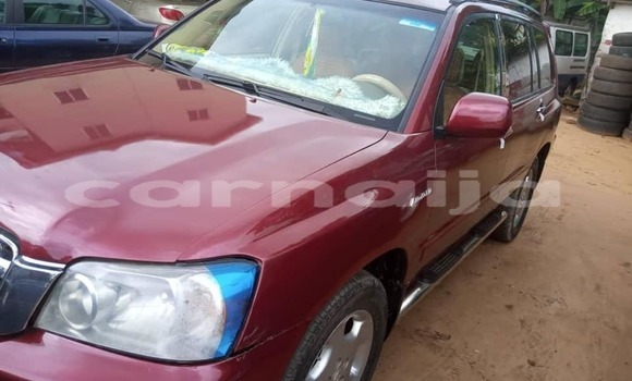 Buy Used Toyota Highlander Red Car in Lagos in Lagos State