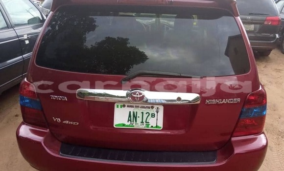 Acheter Occasion Voiture Toyota Highlander Rouge à Lagos, État de Lagos Acheter Occasion Voiture Toyota Highlander Rouge à Lagos, État de Lagos