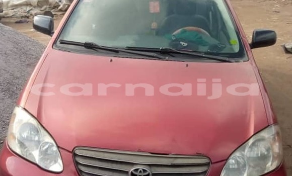 Buy Used Toyota Corolla Red Car in Lagos in Lagos State