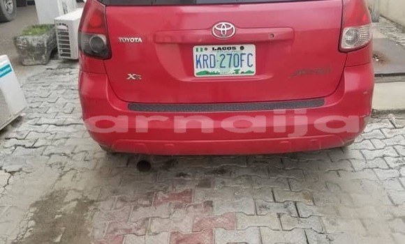 Acheter Occasion Voiture Toyota Matrix Rouge à Lagos, État de Lagos Acheter Occasion Voiture Toyota Matrix Rouge à Lagos, État de Lagos