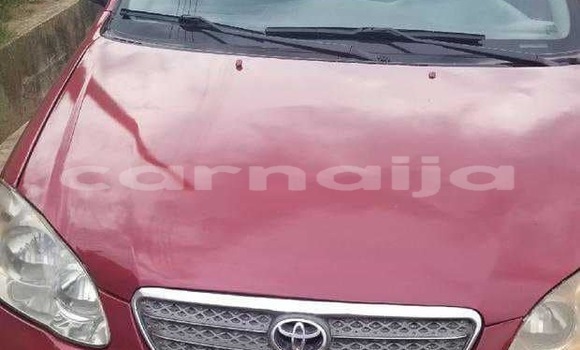 Buy Used Toyota Corolla Red Car in Lagos in Lagos State