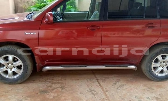 Acheter Occasion Voiture Toyota Highlander Rouge à Ilesa, État d'Osun