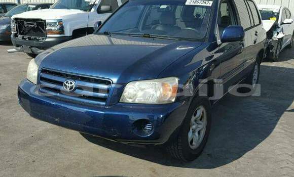 Buy Used Toyota Highlander Blue Car in Daura in Katsina Buy Used Toyota Highlander Blue Car in Daura in Katsina