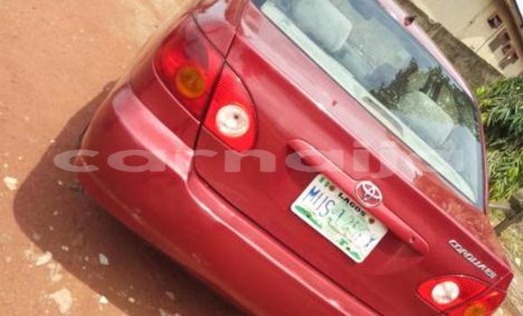 Acheter Occasion Voiture Toyota Corolla Rouge à Ifako, État de Lagos Acheter Occasion Voiture Toyota Corolla Rouge à Ifako, État de Lagos