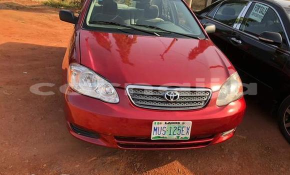 Acheter Occasion Voiture Toyota Corolla Rouge à Ifako, État de Lagos Acheter Occasion Voiture Toyota Corolla Rouge à Ifako, État de Lagos
