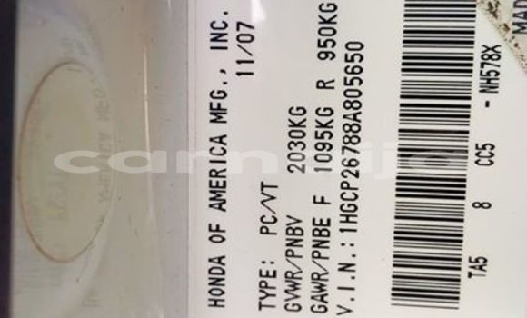 Acheter Occasion Voiture Honda Accord Blanc à Abuja, État de Lagos Acheter Occasion Voiture Honda Accord Blanc à Abuja, État de Lagos